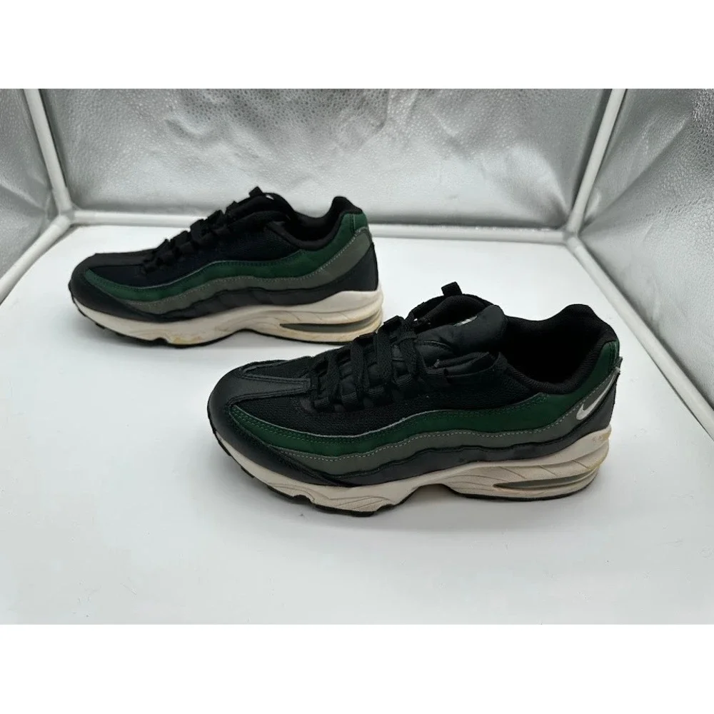 Nike Air Max 95 Black Forest Green Mens Running Shoes Sneakers DQ9001-001